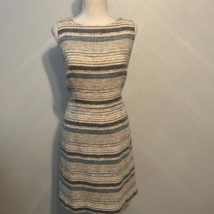 Sleeveless Ann Taylor lightweight tweed Dress.  Fully lined.